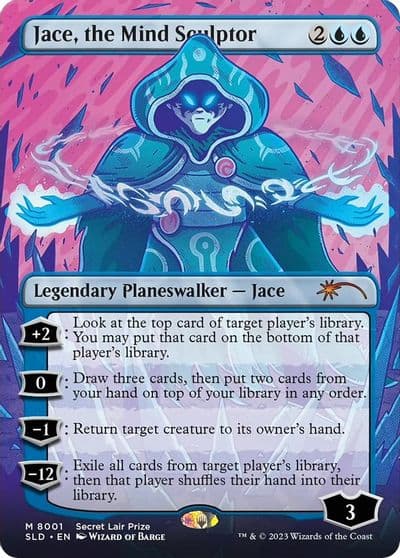 Jace the Mind Sculptor Secret Lair Showdown Magic card