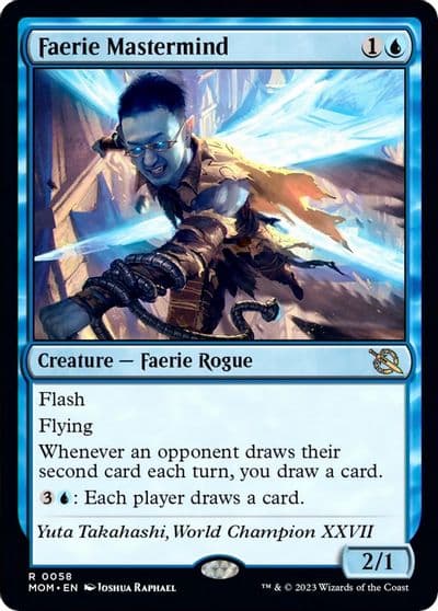 Faerie Mastermind March of the Machine Magic card