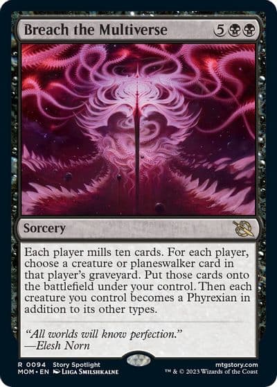 Breach the Multiverse March of the Machine Magic card