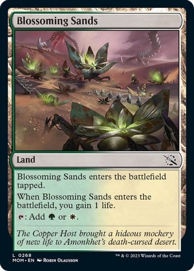 Blossoming Sands March of the Machine Magic card
