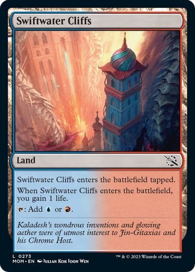 Swiftwater Cliffs March of the Machine Magic card