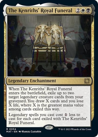 The Kenriths Royal Funeral March of the Machine: The Aftermath Magic card