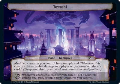 Towashi Planechase: March of the Machine Magic card