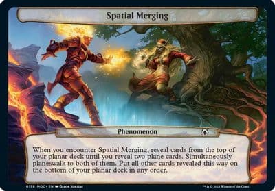 Spatial Merging Planechase: March of the Machine Magic card