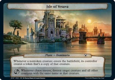 Isle of Vesuva Planechase: March of the Machine Magic card