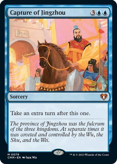 Capture of Jingzhou Commander Masters Magic card