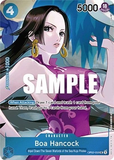 Boa Hancock Box Topper Paramount War One Piece card