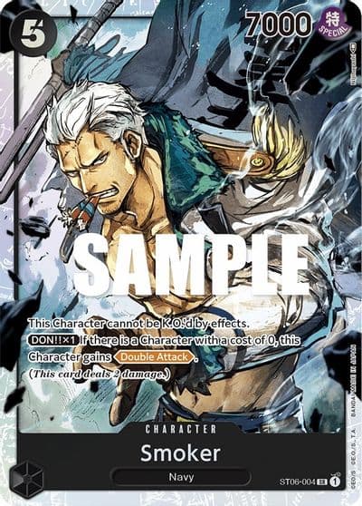 Smoker Starter Deck 6: Absolute Justice One Piece card