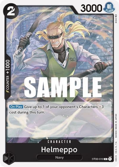 Helmeppo Starter Deck 6: Absolute Justice One Piece card