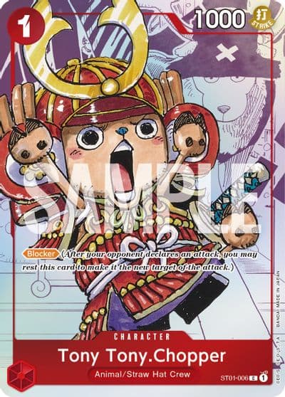 Tony TonyChopper ST01 006 Alternate Art One Piece Promotion Cards One Piece card