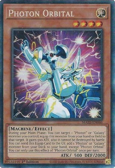 Photon Orbital CR Maze of Memories Yu-Gi-Oh! card