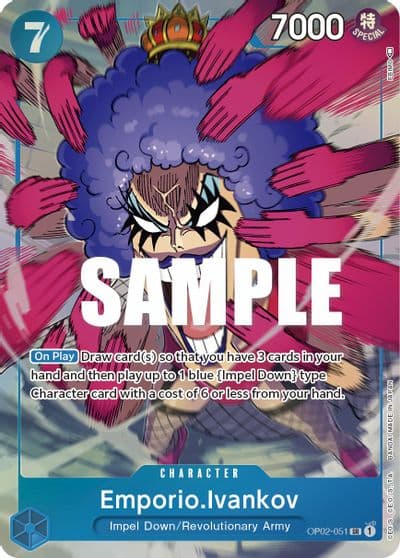 EmporioIvankov 051 Alternate Art Paramount War One Piece card