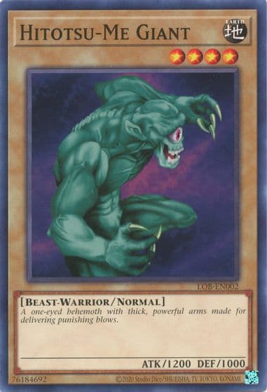 Hitotsu Me Giant Legend of Blue Eyes White Dragon (25th Anniversary Edition) Yu-Gi-Oh! card
