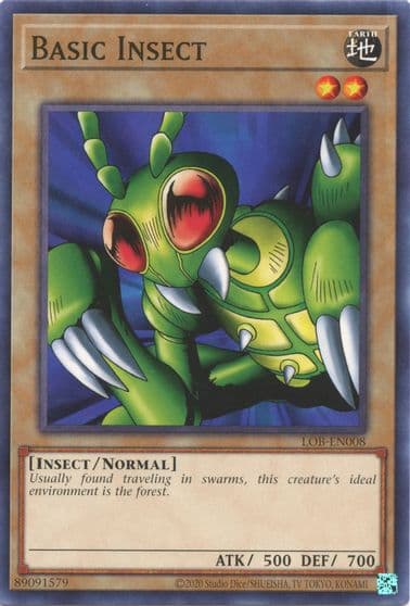 Basic Insect Legend of Blue Eyes White Dragon (25th Anniversary Edition) Yu-Gi-Oh! card