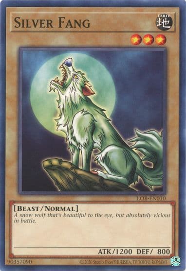 Silver Fang Legend of Blue Eyes White Dragon (25th Anniversary Edition) Yu-Gi-Oh! card