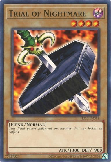 Trial of Nightmare Legend of Blue Eyes White Dragon (25th Anniversary Edition) Yu-Gi-Oh! card