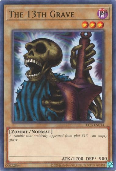The 13th Grave Legend of Blue Eyes White Dragon (25th Anniversary Edition) Yu-Gi-Oh! card