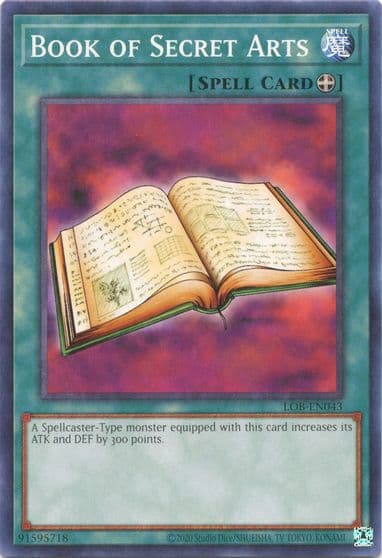 Book of Secret Arts Legend of Blue Eyes White Dragon (25th Anniversary Edition) Yu-Gi-Oh! card