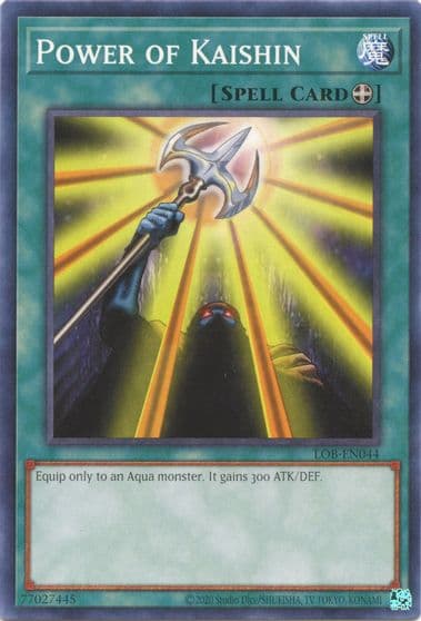 Power of Kaishin Legend of Blue Eyes White Dragon (25th Anniversary Edition) Yu-Gi-Oh! card