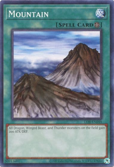 Mountain Legend of Blue Eyes White Dragon (25th Anniversary Edition) Yu-Gi-Oh! card