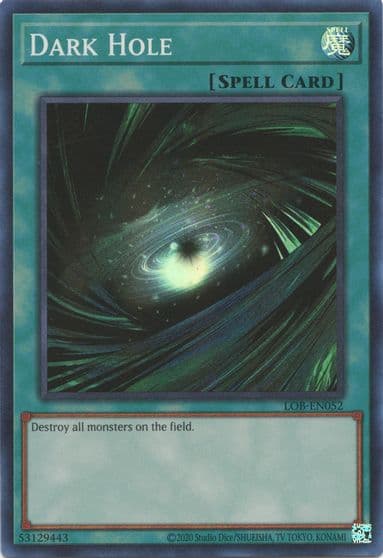 Dark Hole Legend of Blue Eyes White Dragon (25th Anniversary Edition) Yu-Gi-Oh! card