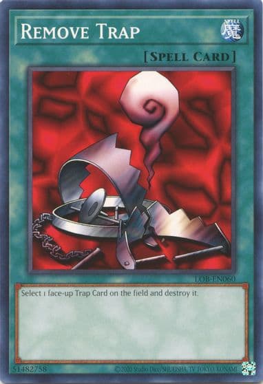 Remove Trap Legend of Blue Eyes White Dragon (25th Anniversary Edition) Yu-Gi-Oh! card
