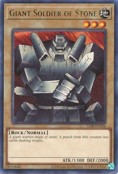 Giant Soldier of Stone Legend of Blue Eyes White Dragon (25th Anniversary Edition) Yu-Gi-Oh! card