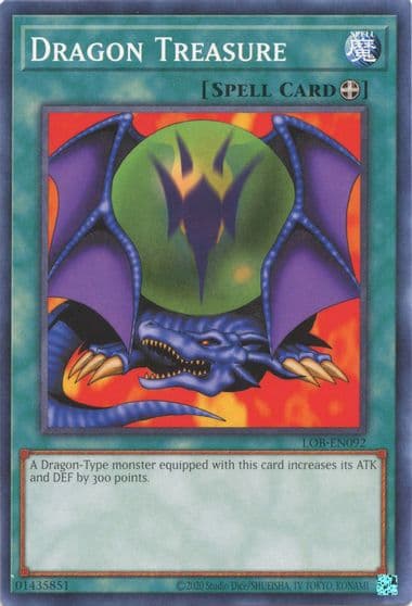 Dragon Treasure Legend of Blue Eyes White Dragon (25th Anniversary Edition) Yu-Gi-Oh! card