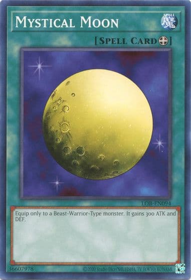 Mystical Moon Legend of Blue Eyes White Dragon (25th Anniversary Edition) Yu-Gi-Oh! card