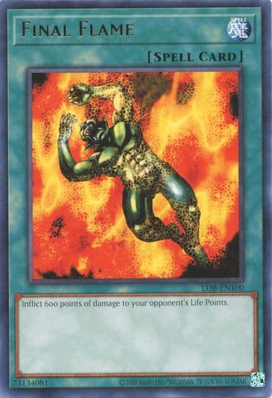 Final Flame Legend of Blue Eyes White Dragon (25th Anniversary Edition) Yu-Gi-Oh! card