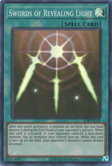 Swords of Revealing Light Legend of Blue Eyes White Dragon (25th Anniversary Edition) Yu-Gi-Oh! card