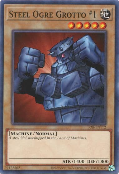 Steel Ogre Grotto 1 Legend of Blue Eyes White Dragon (25th Anniversary Edition) Yu-Gi-Oh! card