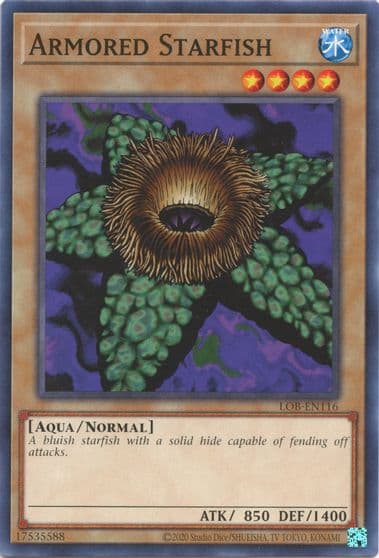 Armored Starfish Legend of Blue Eyes White Dragon (25th Anniversary Edition) Yu-Gi-Oh! card