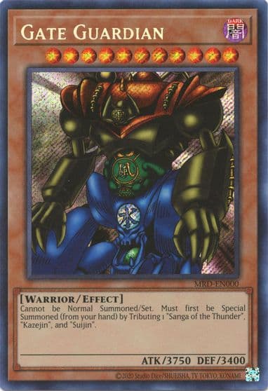 Gate Guardian Metal Raiders (25th Anniversary Edition) Yu-Gi-Oh! card