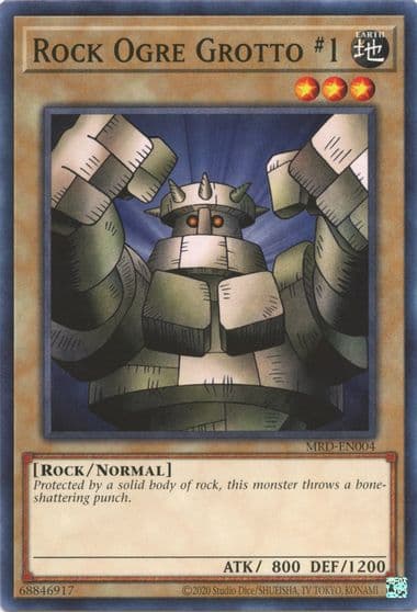 Rock Ogre Grotto 1 Metal Raiders (25th Anniversary Edition) Yu-Gi-Oh! card