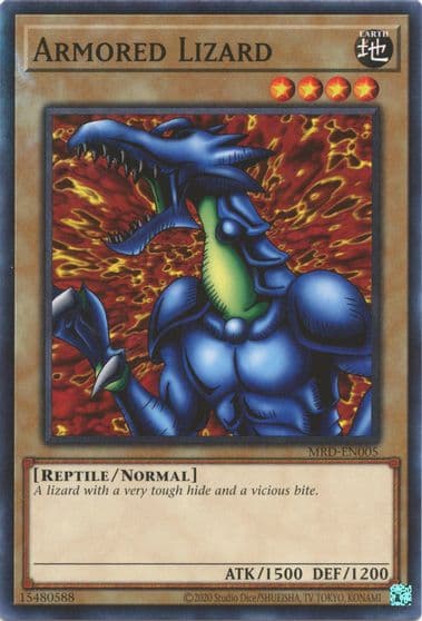 Armored Lizard Metal Raiders (25th Anniversary Edition) Yu-Gi-Oh! card