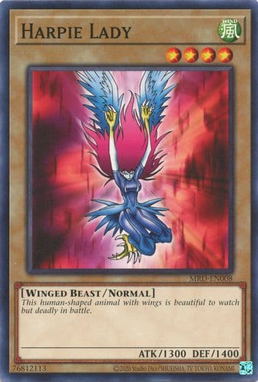 Harpie Lady Metal Raiders (25th Anniversary Edition) Yu-Gi-Oh! card