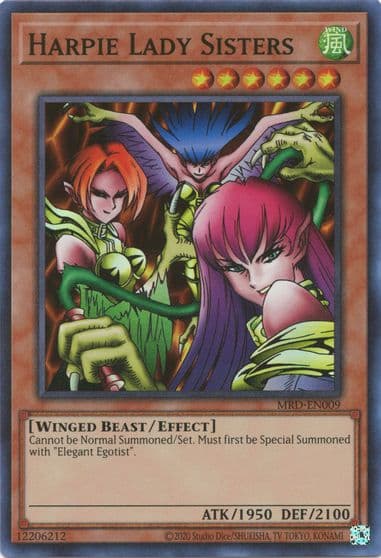 Harpie Lady Sisters Metal Raiders (25th Anniversary Edition) Yu-Gi-Oh! card