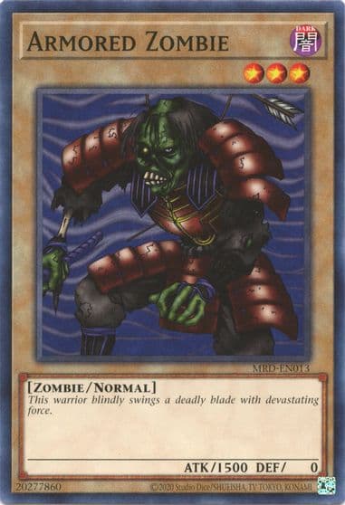 Armored Zombie Metal Raiders (25th Anniversary Edition) Yu-Gi-Oh! card