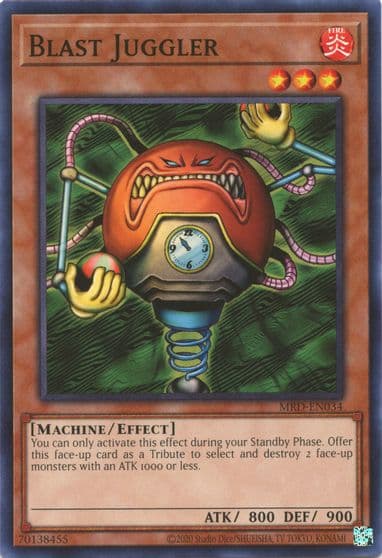 Blast Juggler Metal Raiders (25th Anniversary Edition) Yu-Gi-Oh! card