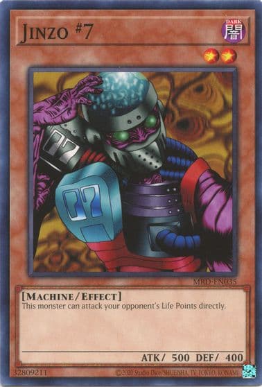 Jinzo 7 Metal Raiders (25th Anniversary Edition) Yu-Gi-Oh! card