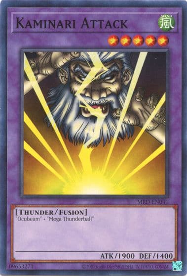 Kaminari Attack Metal Raiders (25th Anniversary Edition) Yu-Gi-Oh! card