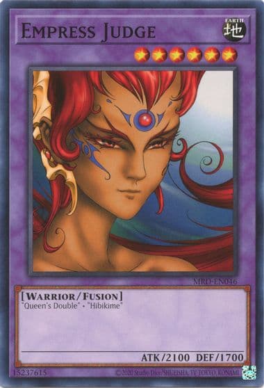 Empress Judge Metal Raiders (25th Anniversary Edition) Yu-Gi-Oh! card