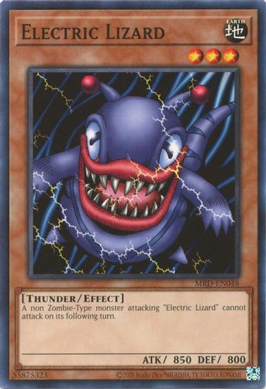 Electric Lizard Metal Raiders (25th Anniversary Edition) Yu-Gi-Oh! card
