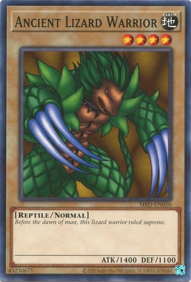 Ancient Lizard Warrior Metal Raiders (25th Anniversary Edition) Yu-Gi-Oh! card