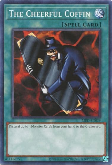 The Cheerful Coffin Metal Raiders (25th Anniversary Edition) Yu-Gi-Oh! card
