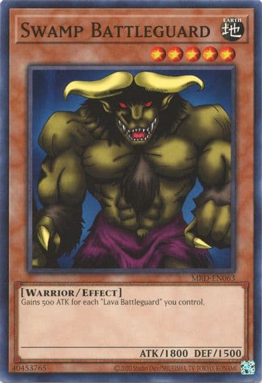 Swamp Battleguard Metal Raiders (25th Anniversary Edition) Yu-Gi-Oh! card