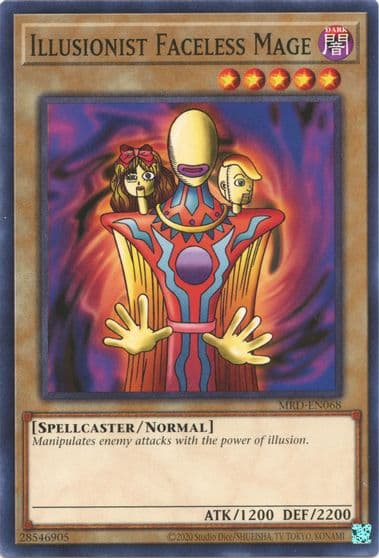 Illusionist Faceless Mage Metal Raiders (25th Anniversary Edition) Yu-Gi-Oh! card