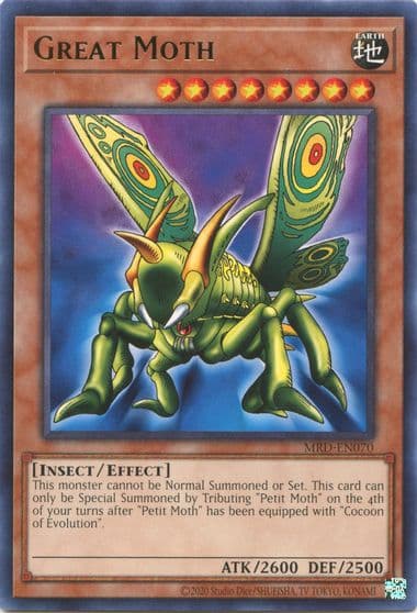 Great Moth Metal Raiders (25th Anniversary Edition) Yu-Gi-Oh! card