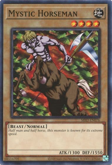 Mystic Horseman Metal Raiders (25th Anniversary Edition) Yu-Gi-Oh! card